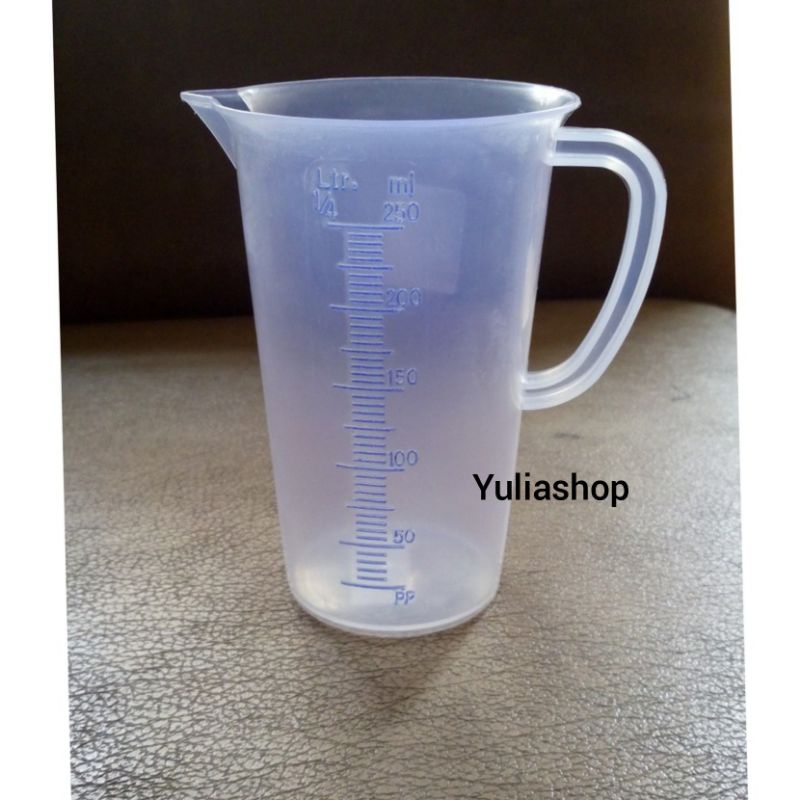 gelas ukur green leaf 250ml / gelas takar Green leaf 1828