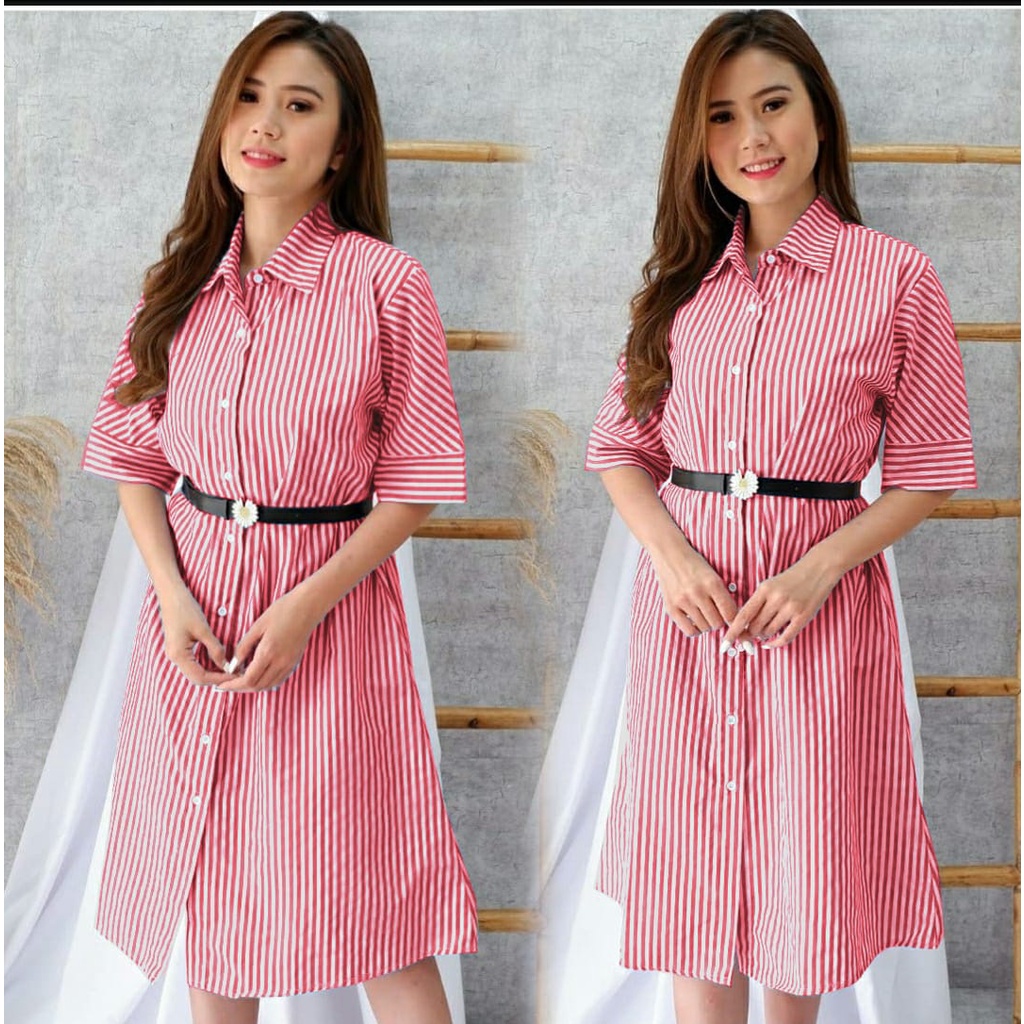 AS FASHION-COD-MC-BAJU DRES WANITA TERBARU-DRES CASUAL-DRES WANITA KOREA-DRES NATAL