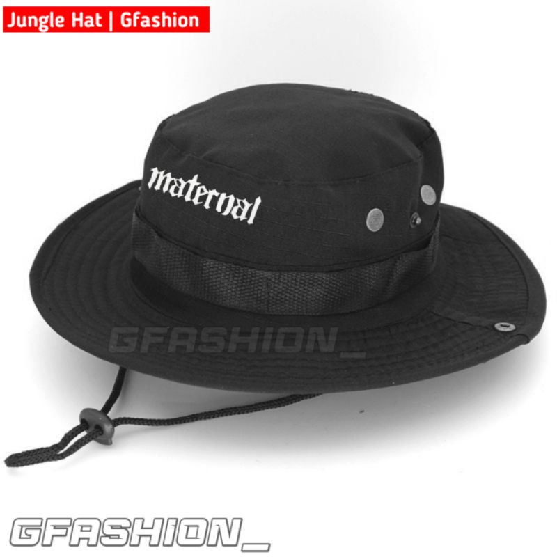 Topi MATERNAL Rimba Outdoor Premium - Topi Hiking Adventure High Quality - Jungle Hat MATERNAL DISAS