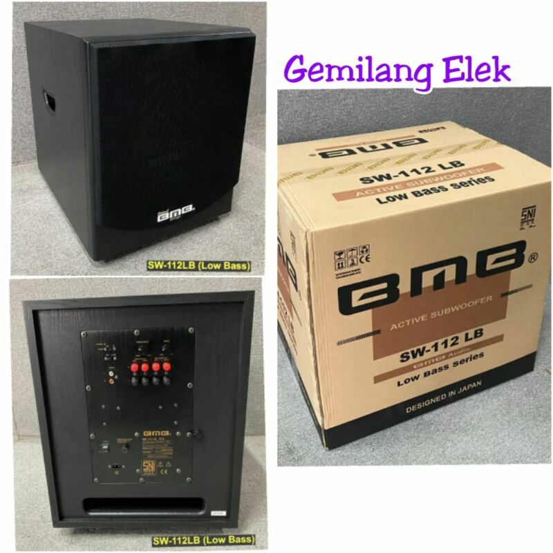 SUBWOOFER AKTIF BMB SW 112LB ( 12 INCH ) ORIGINAL SW 112 LB