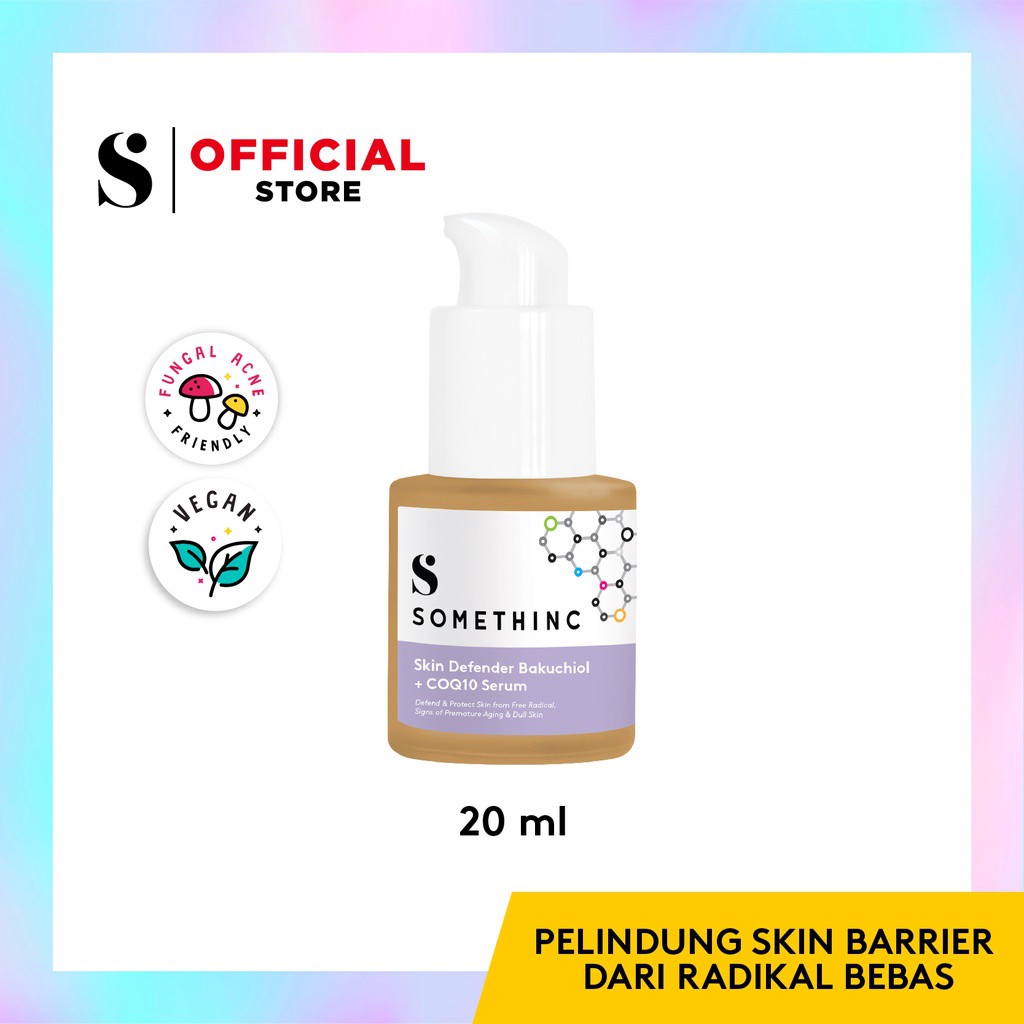 SOMETHINC Skin Defender Bakuchiol + COQ10 Serum 20ml