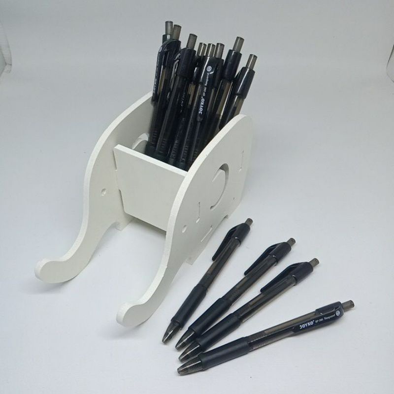 

4 PCS Bolpoint Hitam Anak Sekolah / Pulpen / Pena Murah