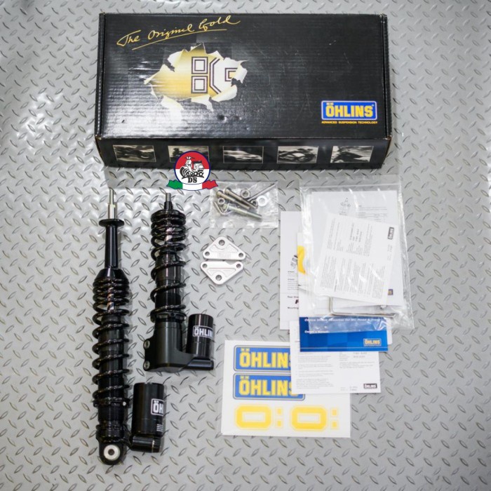 Shock Ohlins Black Edition Front & Rear Vespa Sprint Iget Primavera