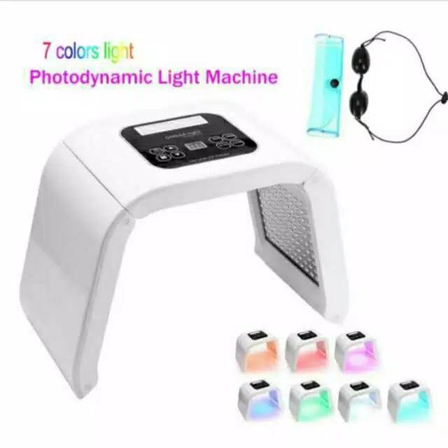 Lampu LED omega/ lampu facial masker led pdt light/ omega light aqua light 7 warna/