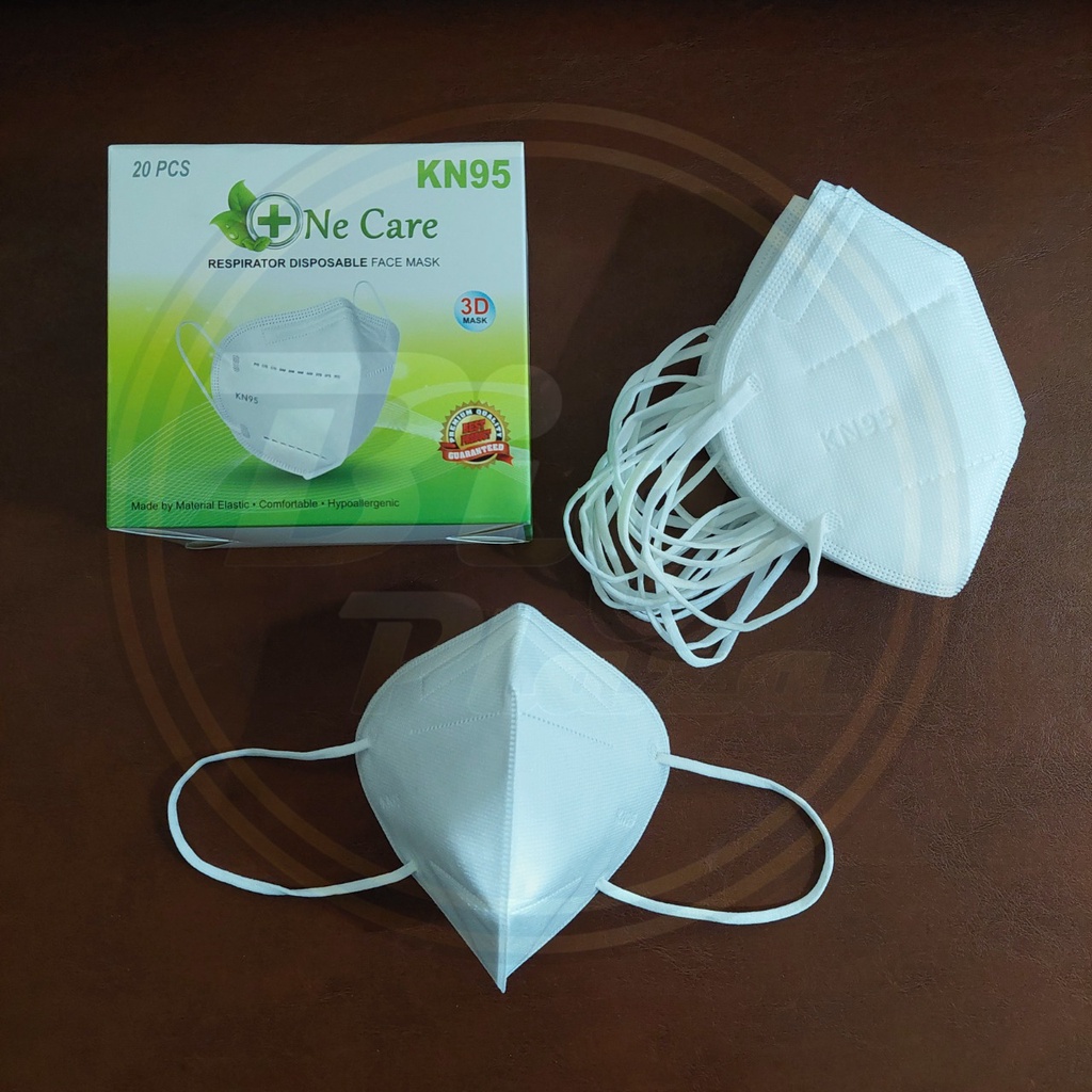 Earloop KN95 NeCare 1 Kotak isi 20pcs Masker 5ply KN95 Ne Care - Big Plaza