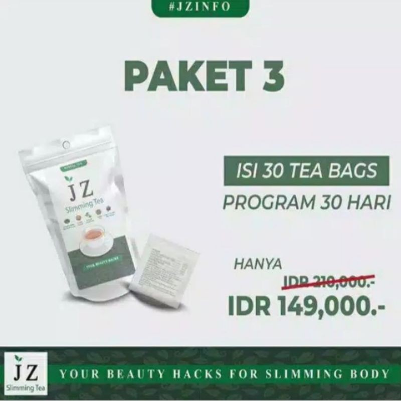 

JZ slimming tea