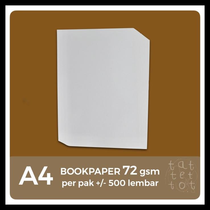 

TERLARIS BOOK PAPER | BOOKPAPER | STORAENSO | NOVEL | 72 GR | A4 TERLARIS