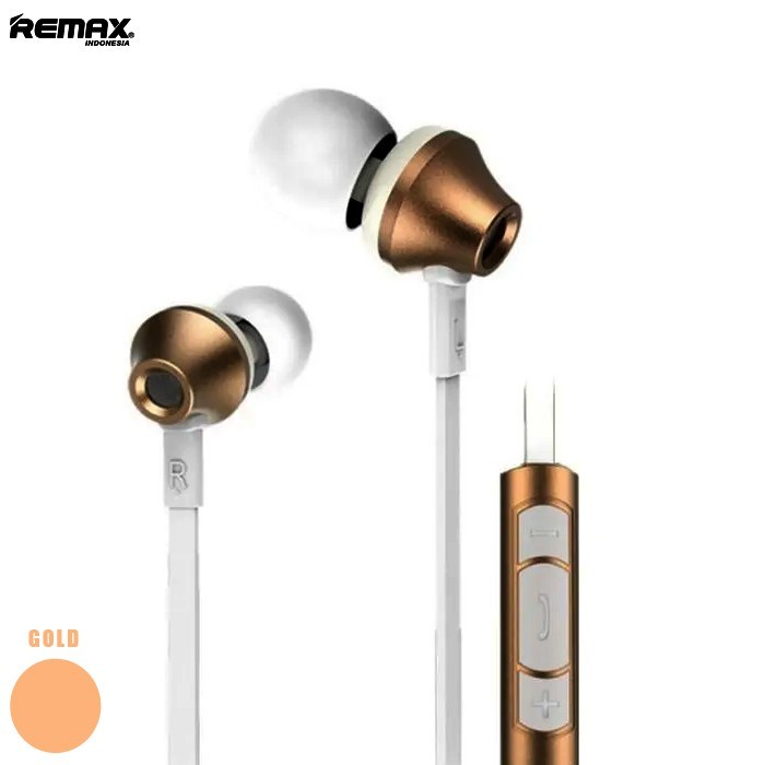 REMAX Earphone RM-610D (New Package) Headset With Mic Volume Control