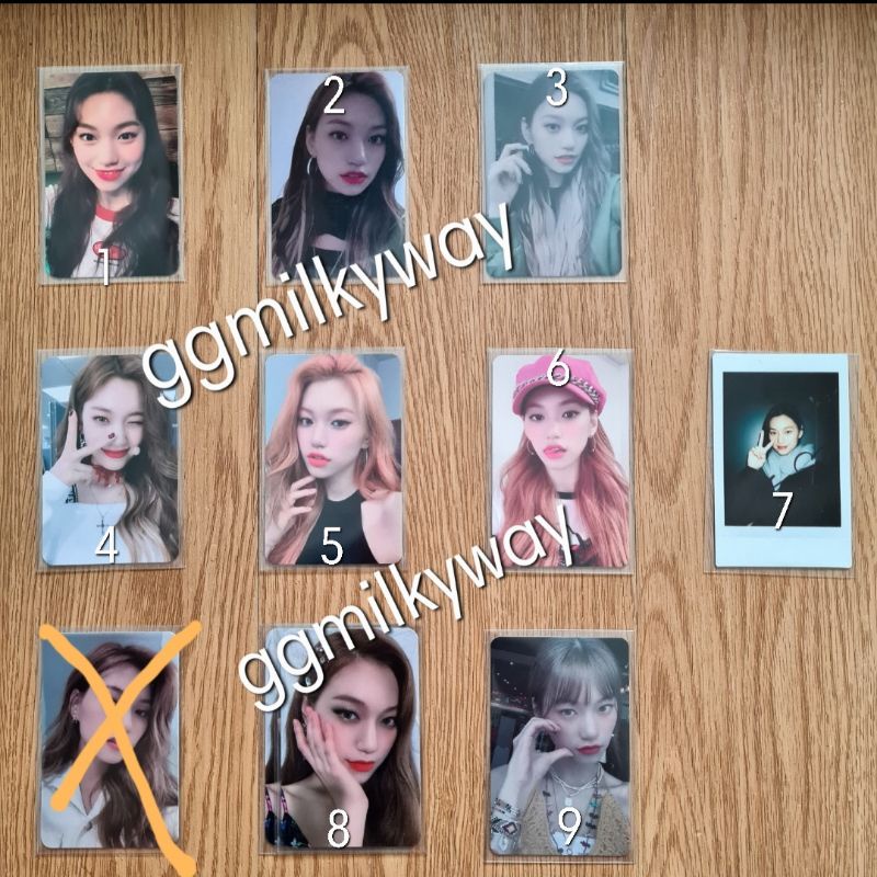 Weki Meki Doyeon Fansign, Broadcast Photocard Signed Birthday Polaroid