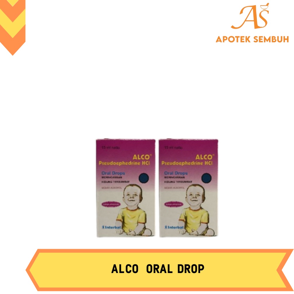 ALCO  ORAL DROP OBAT FLU/PILEK UNTUK ANAK