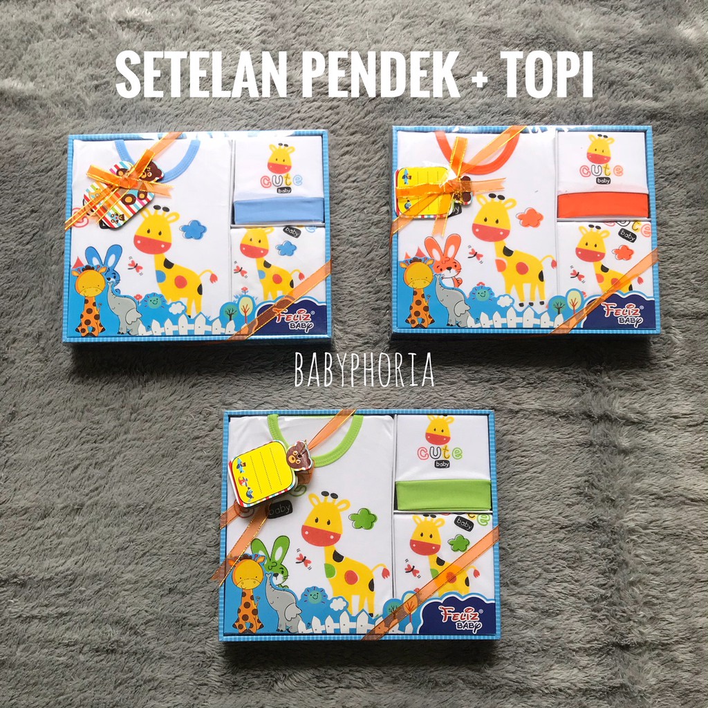 Baby Gift Set / Baby Box Gift Set Berbagai Motif