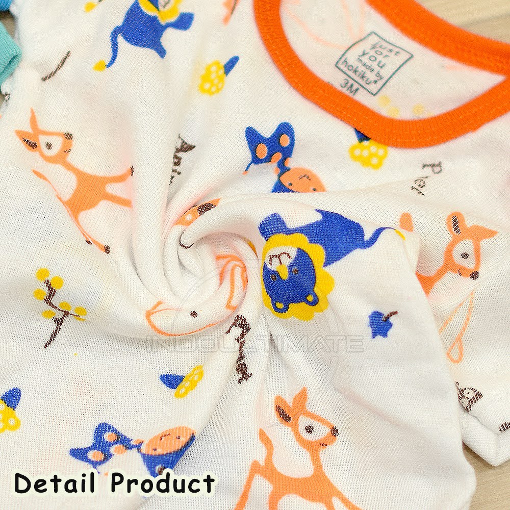 Jumsuit Bayi 100% COTTON BC-01-9 (Label SNI) Jumper Bayi Bodysuit Bayi Jumpsuit Anak Bayi Baju Tidur