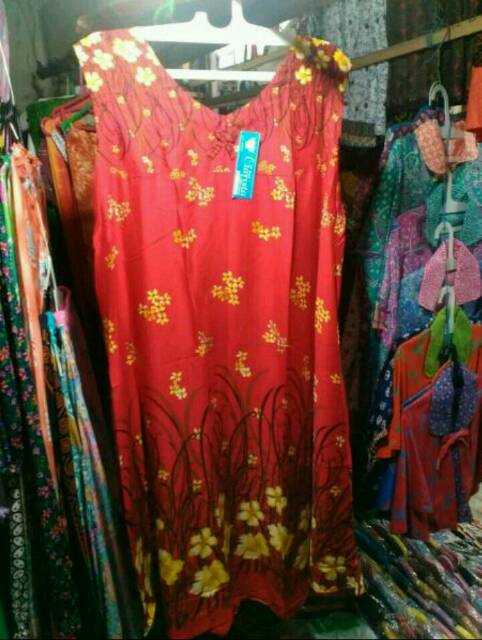 (BISA COD) DASTER GONDEL TANPA LENGAN UKURAN ALL SIZE - BAJU TIDUR DAN BAJU HAMIL