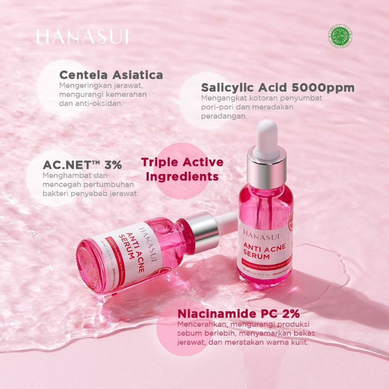 Serum Anti Acne Hanasui / Hanasui Acne Pink