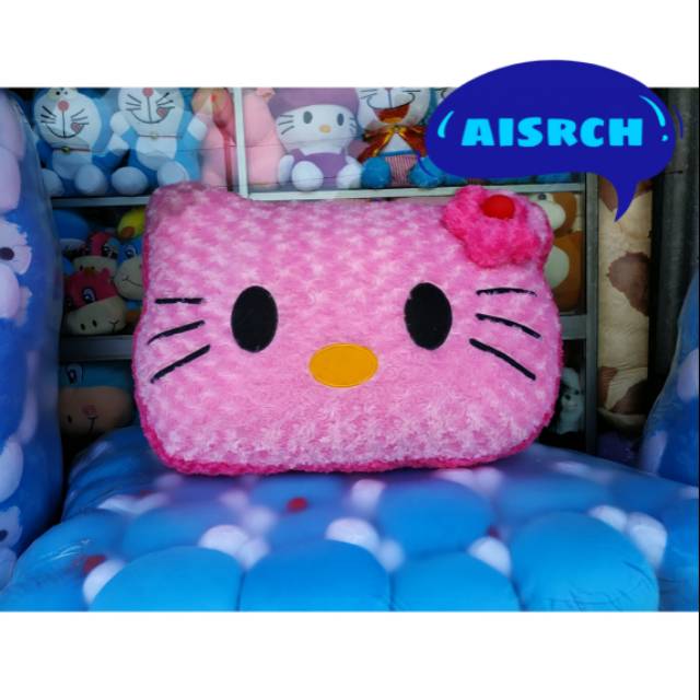 boneka hello kitty/ bantal hello kitty/ bantal boneka/boneka bantal karkter/boneka murah/hello kitty