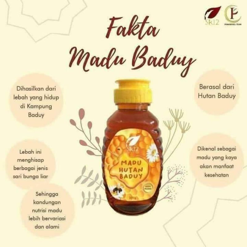 

Madu hutan baduy sr12