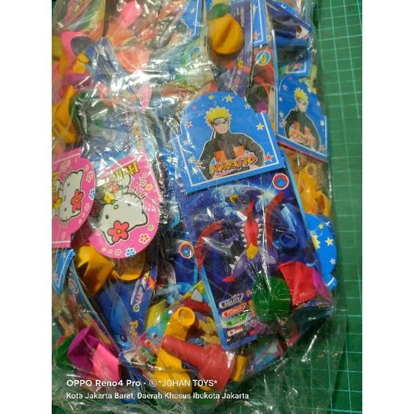 Balon Air &amp; Corong Siap Jual isi 50 Pcs Grosir