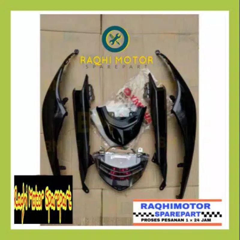 Cover Body Belakang Mio Soul Gt / Full Set Body Belakang Mio Soul Gt