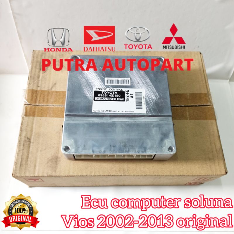 ecu computer soluna vios 2002-2013 original