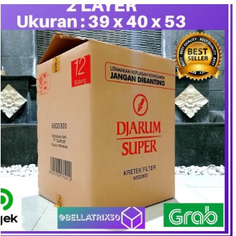 SALE 4.4 Kardus Bekas Besar Tebal Bekas Rokok Kardus Besar Packing Pindahan Jumbo Dus Bekas Besar