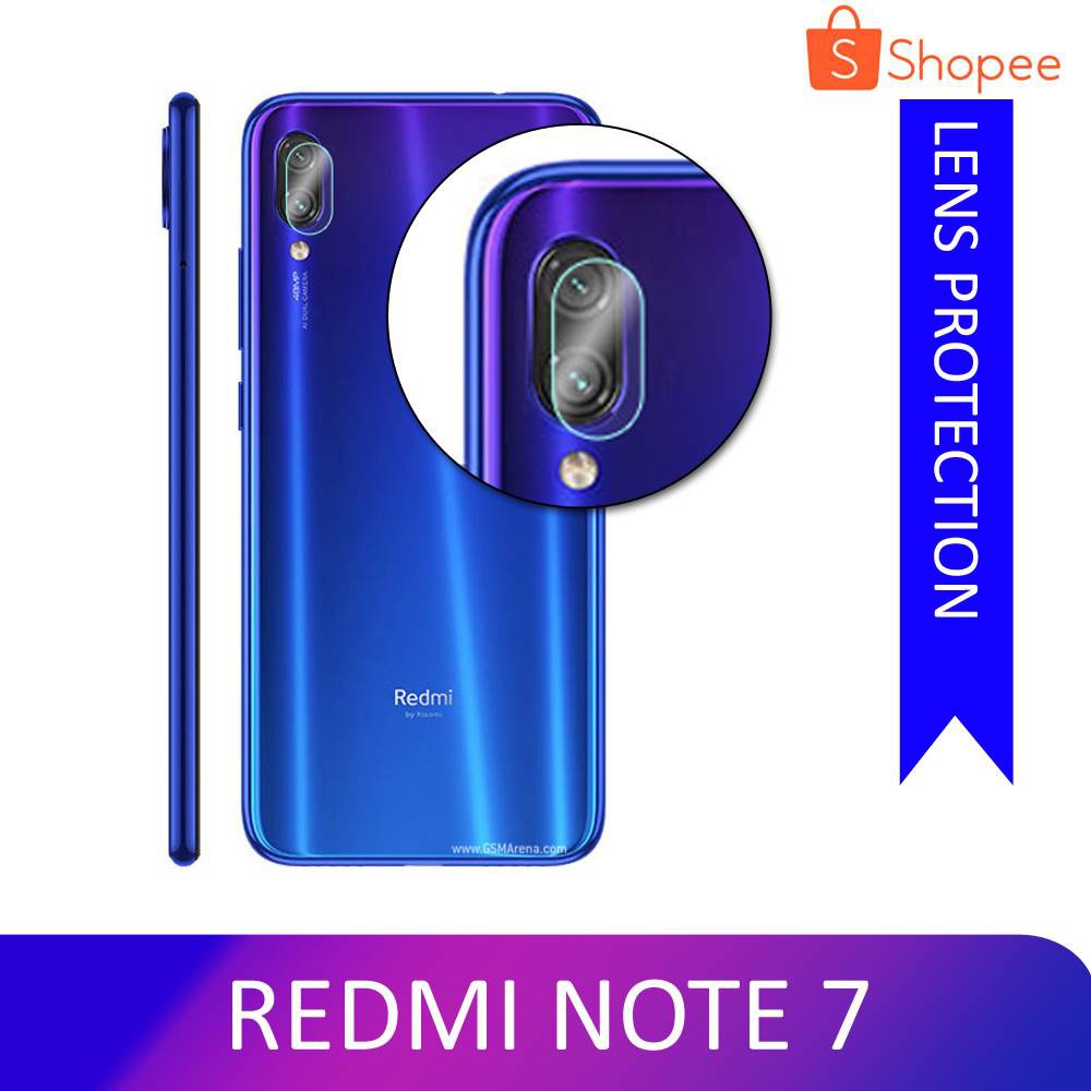 Tempered Glass Kamera XIAOMI Redmi Note 7 Pelindung Kamera Bahan kaca