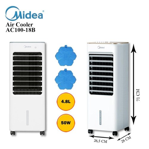 AC PORTABLE air cooler Midea AC 100 18b | ac air cooler murah