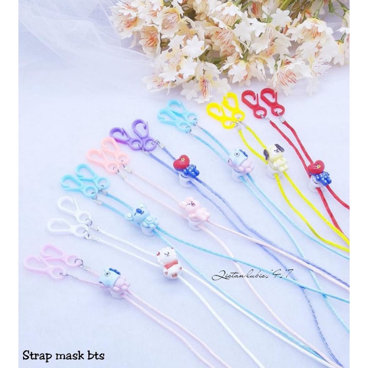 Strap mask bts beli 10 free 2