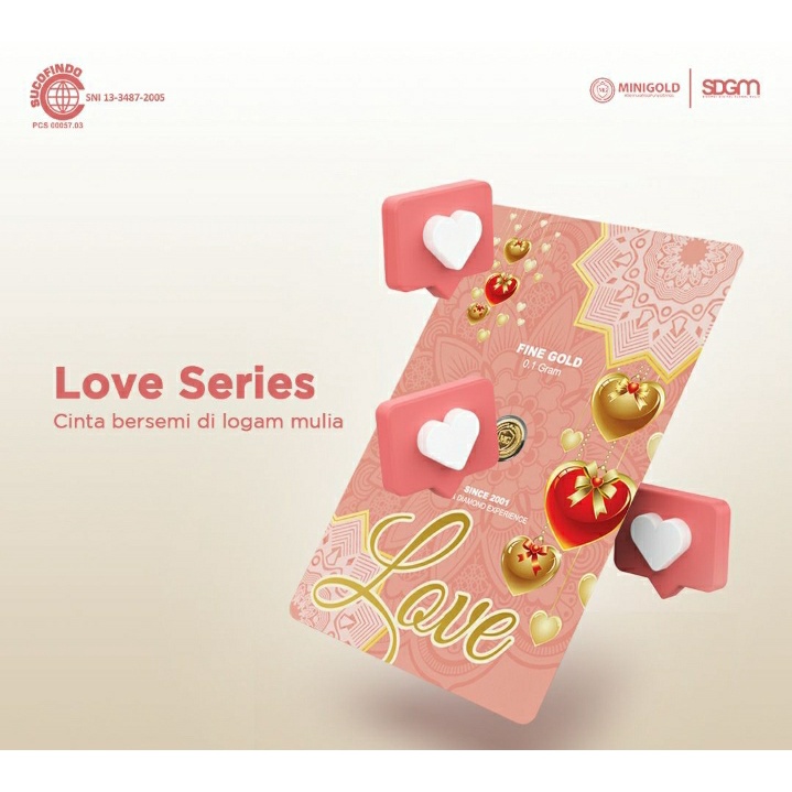 MiniGold Gift Series Love