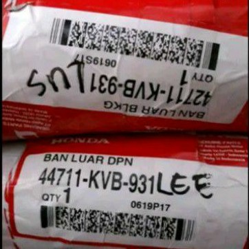 ban luar depan belakang Honda beat scoopy vario spacy scoopy ring