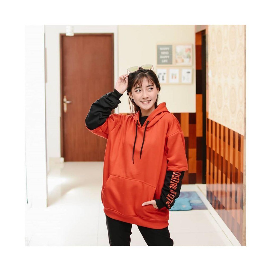 Nara Grosir - Positive Attitude l Pakaian pria dan wanita  l Jaket Hoodie Terbaru