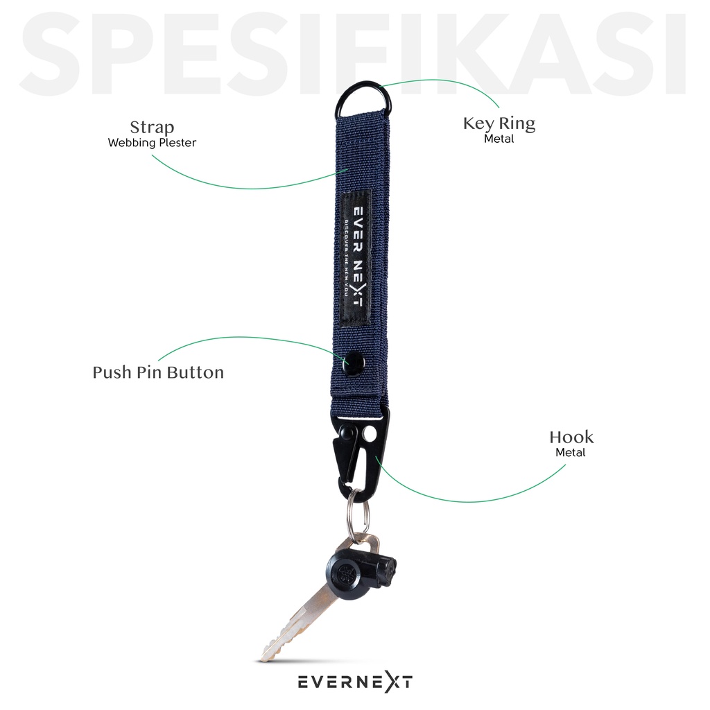 Gantungan Kunci PHOENIX Aksesoris Celana Tas Cowok Pria Keychain Motor Mobil Unik Key Holder COD