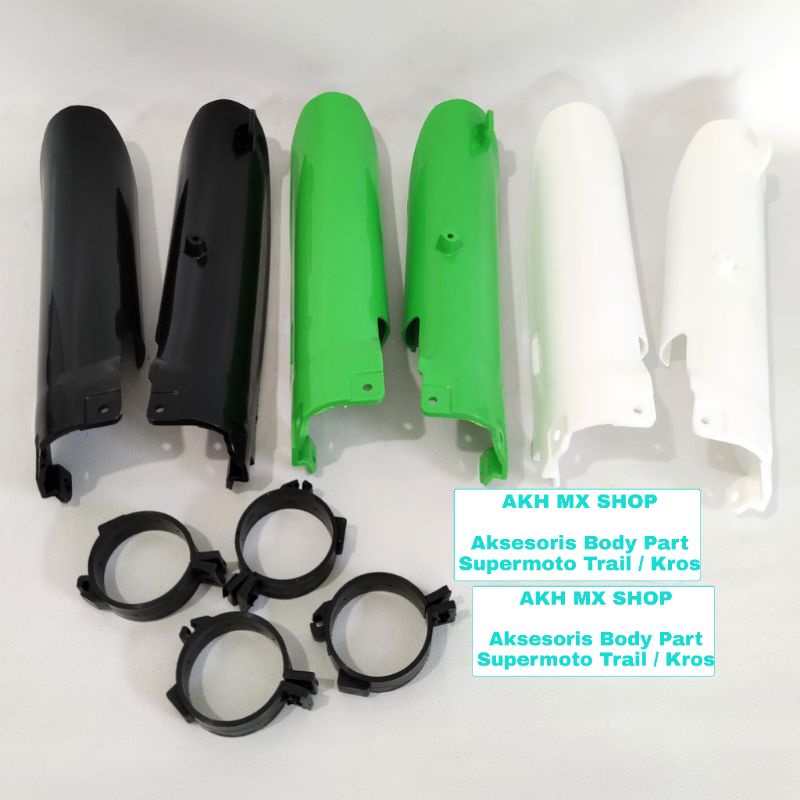 tutup shock usd depan KLX BF cover shock usd KLX BF Dtracker