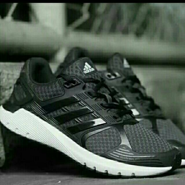 Adidas duramo black white original indonesia