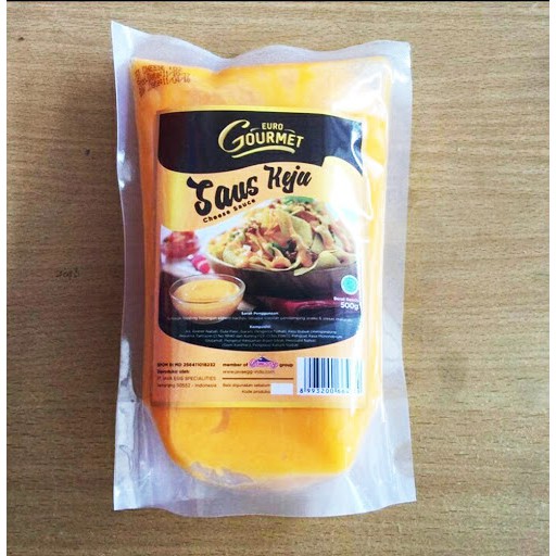 

saus keju euro gourmet 500 gr saos keju cheese saus