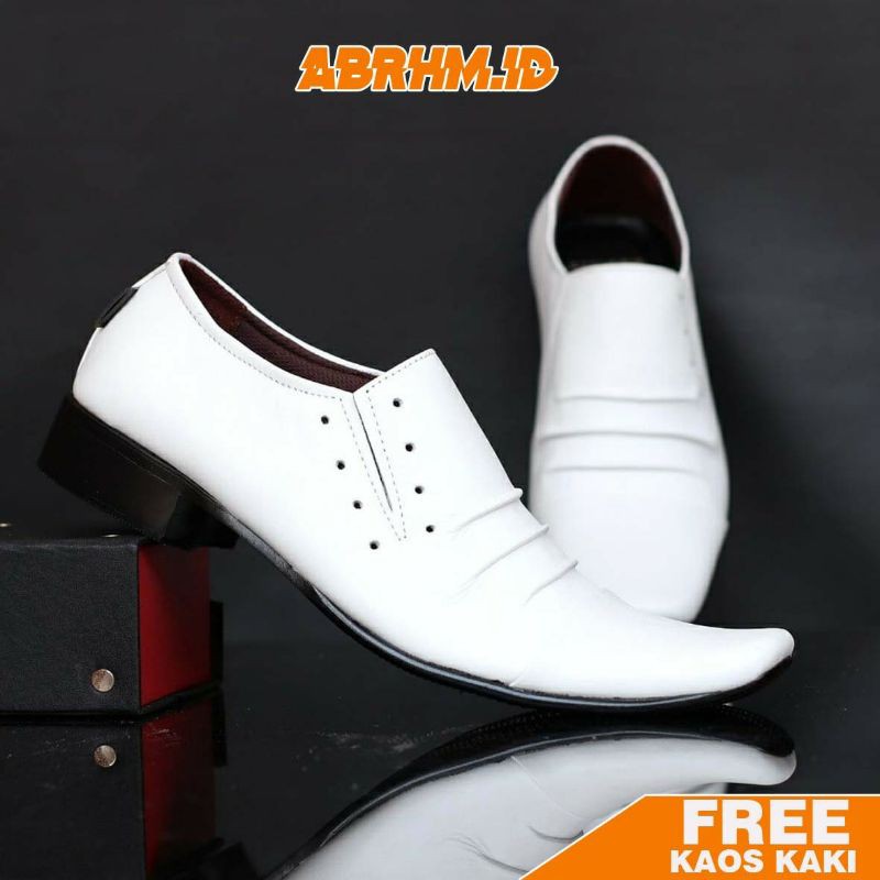 ABRHM X REMPEL Sepatu Formal Pria Sepatu Pantofel Kulit Asli Sepatu Pria Casual Ori Sepatu Kasual Oxford Kerja Kantor Kuliah Kondangan Gaya Keren Kekinian Original Murah Terlaris