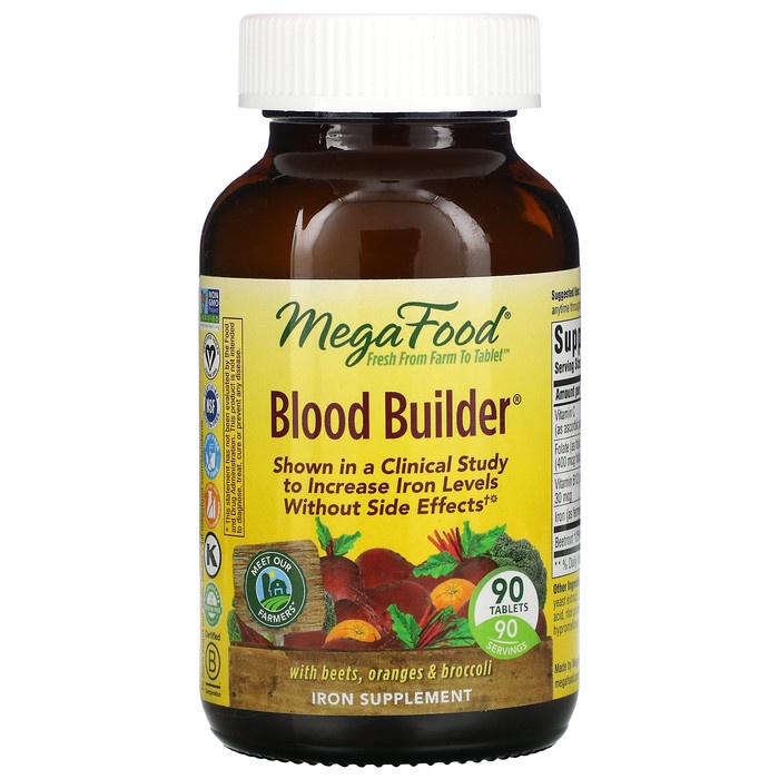 MegaFood Blood Builder 90 Tablets