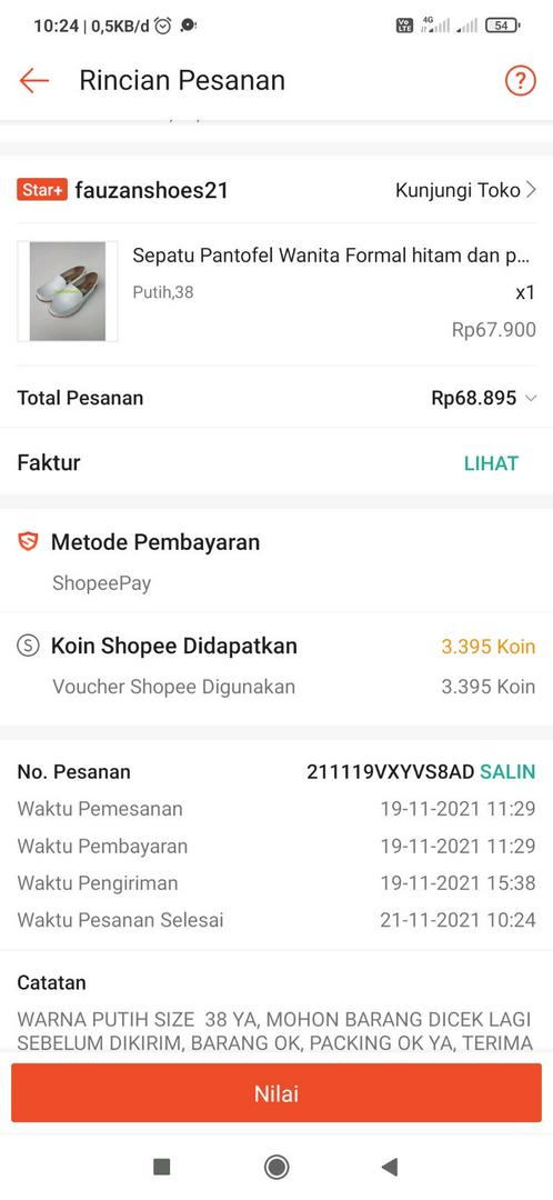 Sepatu Pantofel Wanita Formal Hitam Dan Putih  Donkeys Xr
