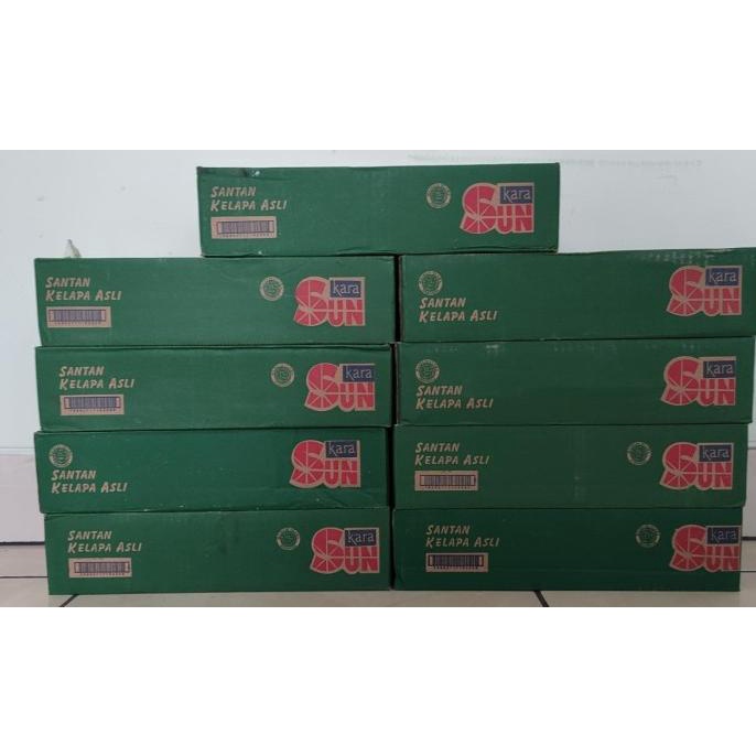

siap kirim] SANTAN KELAPA SUN KARA 200 ML / COCONUT EXTRACT - 1 DUS 12 PCS