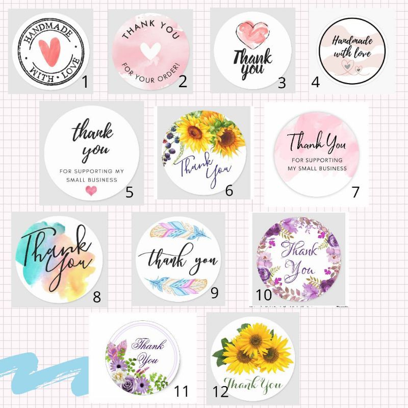 

THANK YOU CARD BULAT/HANGTAG BULAT