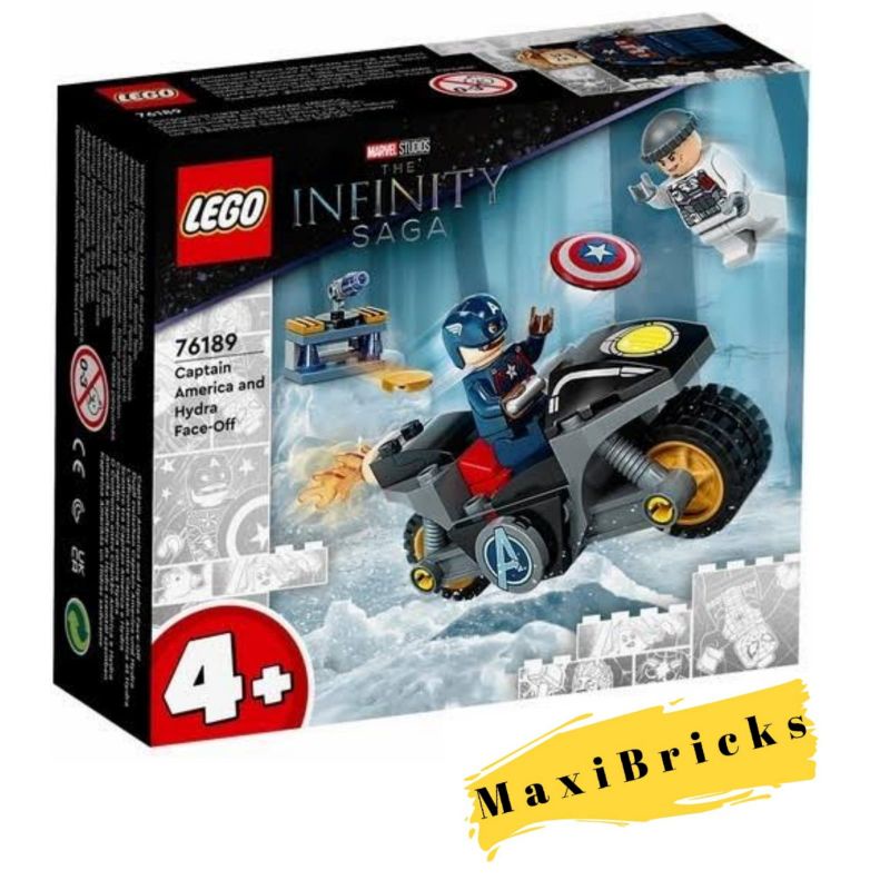 LEGO Super Heroes 76189 Captain America and Hydra Face-Off
