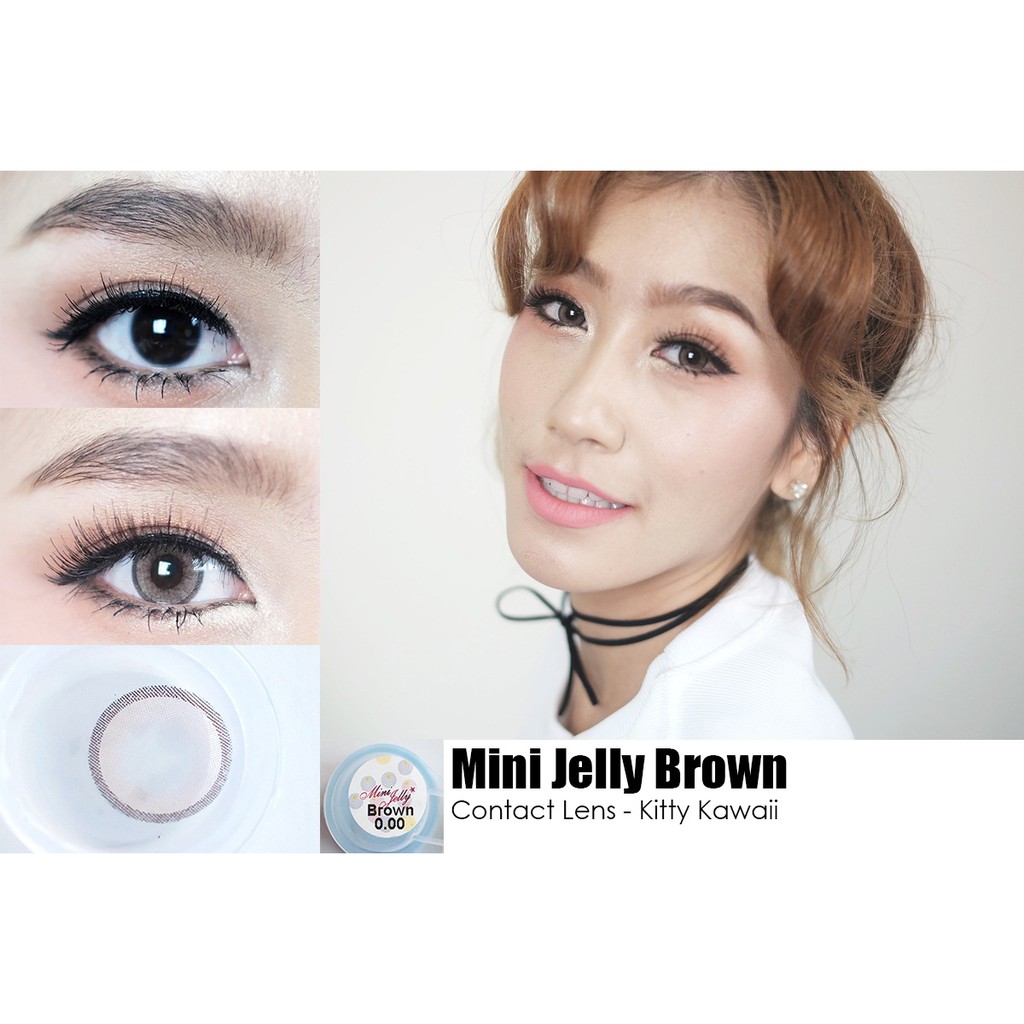 Softlens Kitty Kawaii Mini Jelly Brown