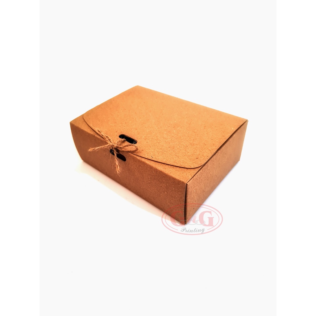 

5pcs - Kotak Kado Gift Box Hadiah Souvenir Hampers 14x10x5 + Tali