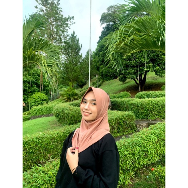 JILBAB SPORT - Hijab Sporty / Hijab Instant / Hijab Sporty Olah Raga Spandek Bergo Polos-Milo