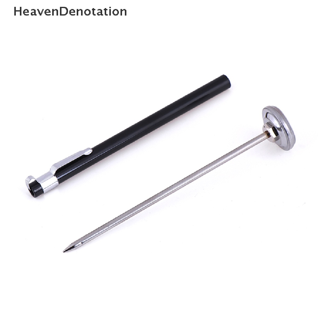 (Heavendenotation) Termometer Pengukur Suhu Makanan / Daging / Kopi / Susu Bahan Stainless Steel Untuk Bbq