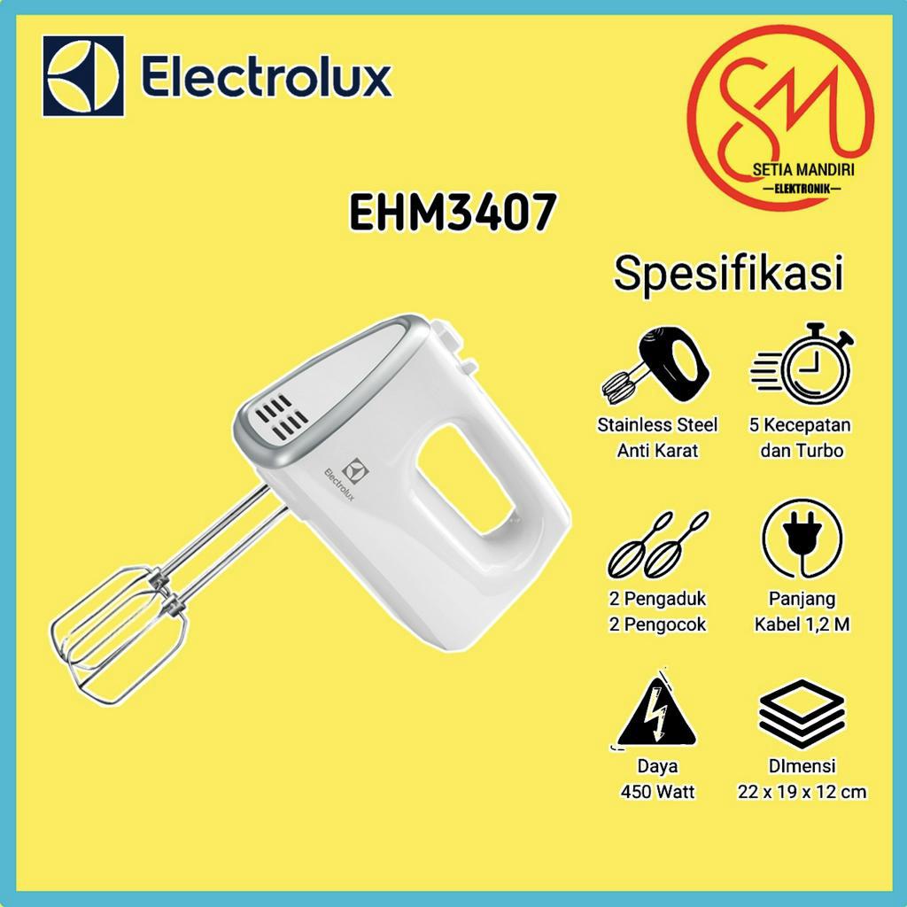 ELECTROLUX EHM3407 HAND MIXER -