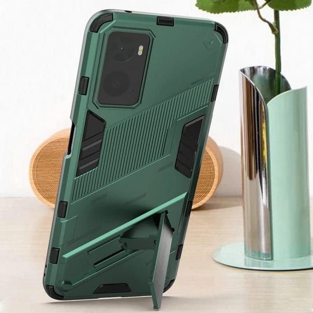 OPPO A76 / A96 SOFT CASE KICKSTAND CYBERPUNK SERIES