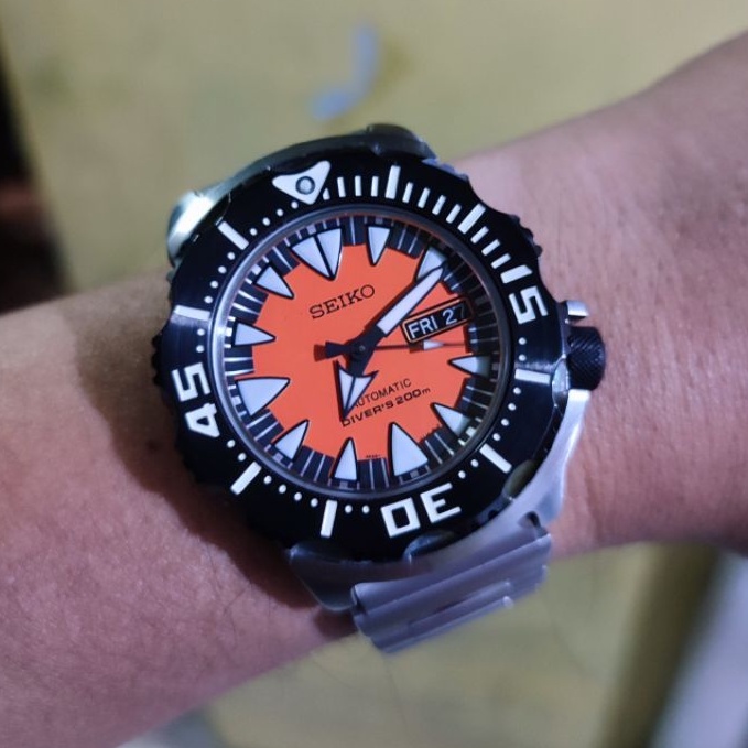Seiko Monster Gen 2 SRP315K2 (Jam Bekas Automatic)