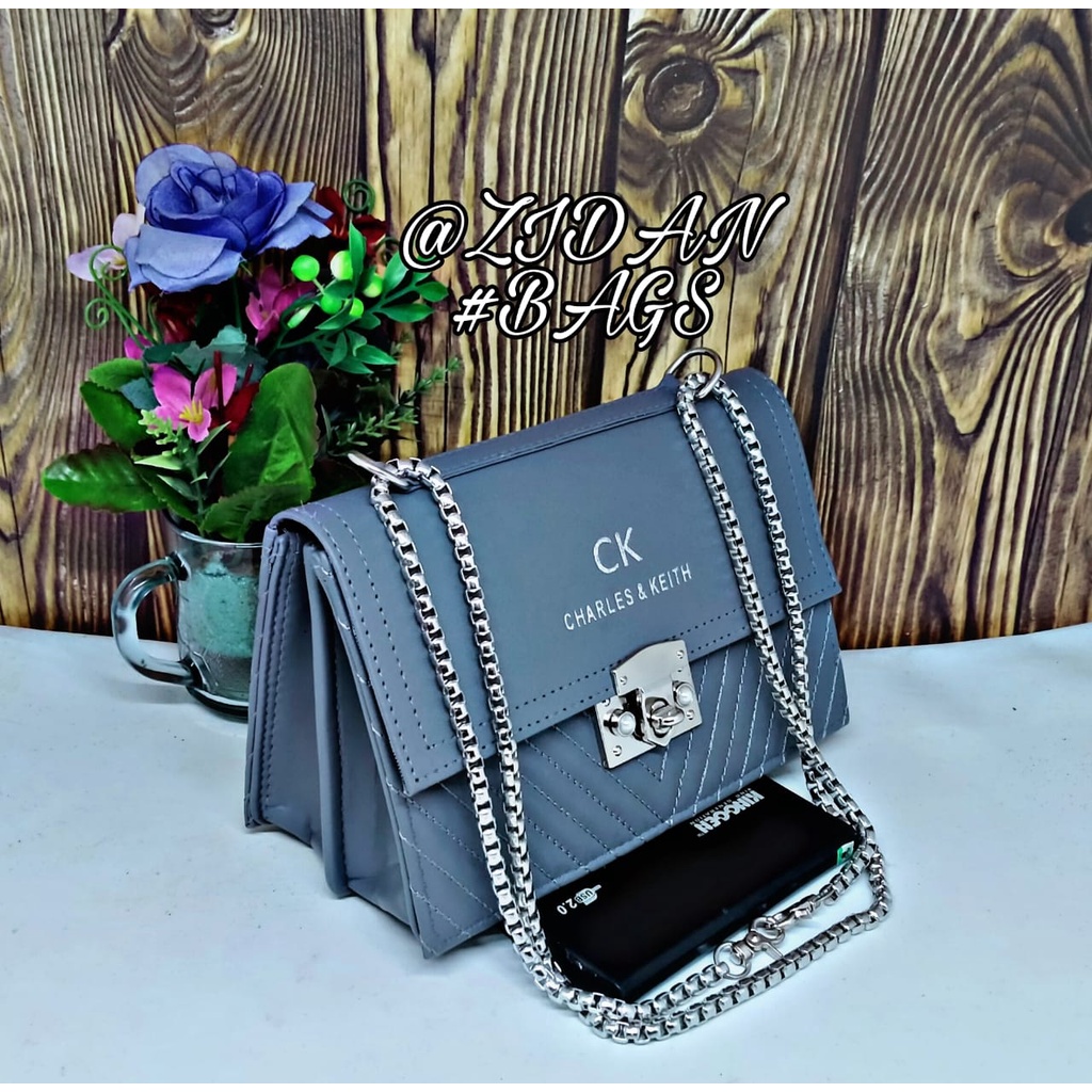 TAS SELEMPANG KEKINIAN - FASHION KEKINIAN - WANITA SELEMPANG BORDIR V - TAS BRANDED WANITA - TAS BAG