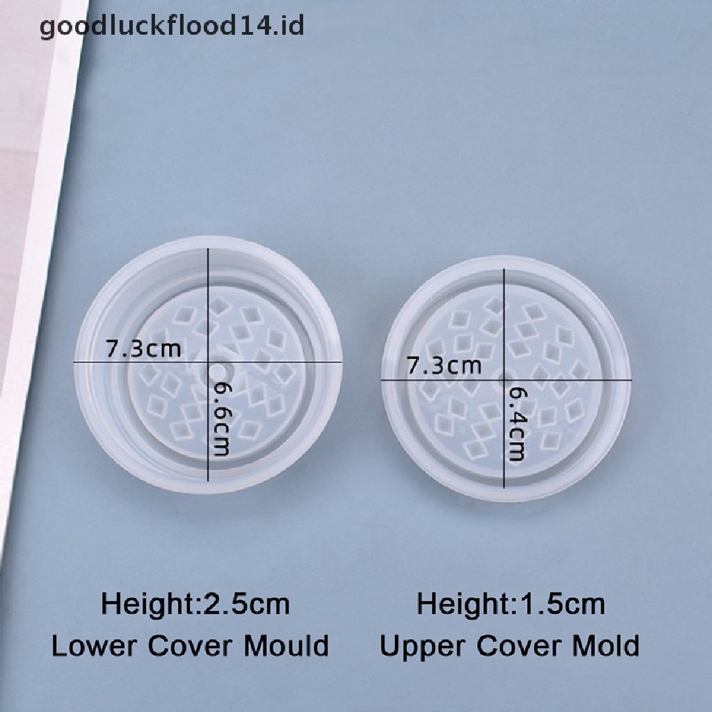 [OOID] Epoxy Resin Mold DIY Leaf Herbal Herb Grinder Spice Crusher Silicone Mould ID