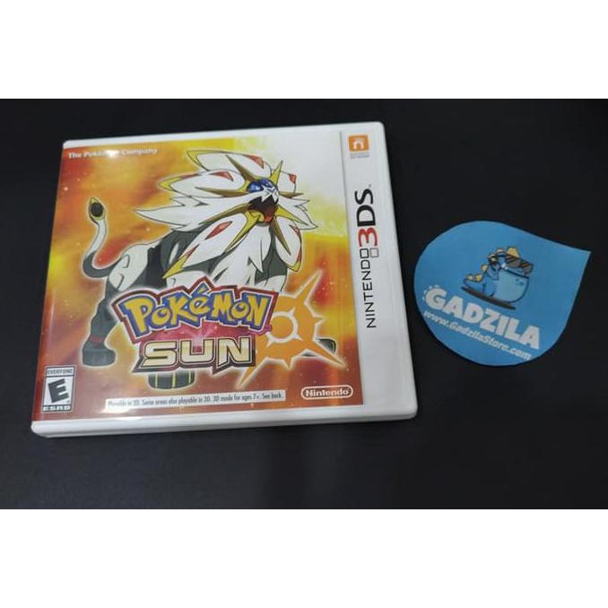KASET NINTENDO 3DS POKEMON SUN SECOND Bekas CARTRIDGE Poke Sun